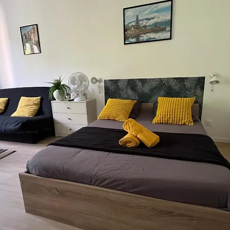 Modernes Et Chaleureux Proche Gare Avec Acces Jardin Apartament